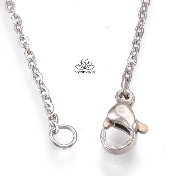 Lotus Flower Necklace | Stainless Steel - Picture 7 of 7